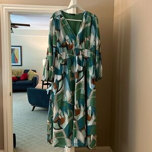 Size XL in multiple shades of blues and greens